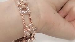 Rose Gold bracelet band for apple watch