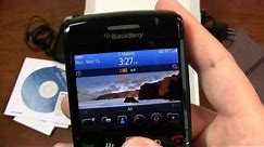 BlackBerry Bold 9780 Unboxing