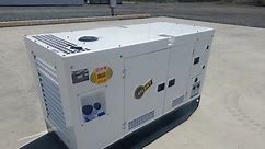 Ashita AG-40 Skid Mounted 30 KvA Diesel Generator 3 Phase, Australian Plugs 15/32 Amp 240/415 Volts - Brisbane April 2021