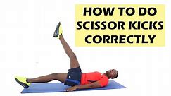 How to Do Scissor Kicks Exercise Correctly