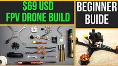Beginner Guide // How To Build Budget Micro FPV Drone kit 2019 - Eachine Tyro69