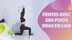 FENTES AVEC DES POIDS : BRAS EN L'AIR - Améliore ta santé