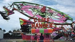 Florida State Fair - Cliffhanger Ride - 4k Video