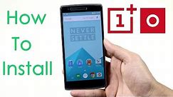 OnePlus One - How to Install Oxygen OS (Official)