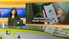 WhatsApp 'secret code' feature for easy access to locked chats