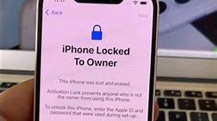 iPhone Locked To Owner 😰 How to unlock 💯 solution +917204581413 #iphone #viral
