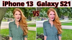 iPhone 13 VS Samsung Galaxy S21 Camera Comparison!