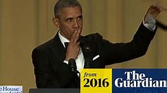 Barack Obama delivers last correspondents’ dinner address (mic drop at 2:35)