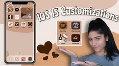 How to customize your iPhone with IOS 15! Widgets + custom app icons + remove shortcut banner