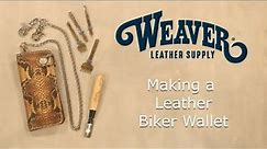 Making a Leather Biker Wallet