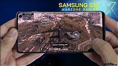 Samsung Galaxy S10 Call of Duty Warzone Mobile Gaming test | Snapdragon 855