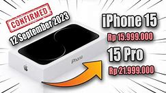 Confirmed😱! Harga & Tanggal Rilis iPhone 15, iOS 17 Indonesia!