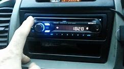 Sony MEX BT2500. How to turn bluetooth on.