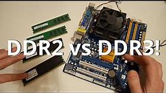 DDR2 Vs DDR3 RAM - Speed Difference feat. ASRock N68C-S UCC and AMD Phenom II X2 555
