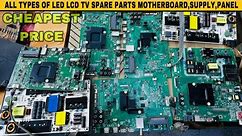 Cheapest price all types of led lcd tv spare parts motherboard t-cone boards