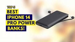 5 Best iPhone 14 Pro Power Banks!🔥🔥✅