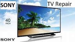 40 inch sony bravia led television repair. how to repair led television