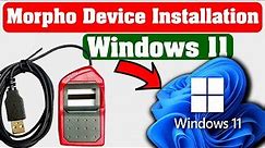 Morpho Windows 11 Rd Service Installation| How to install Morpho In Windows11 | Telemetry Unsuccess