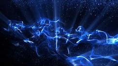 4K BLUE MOVING BACKGROUND - Shiny Wave #AAVFX Relaxing Live Wallpaper