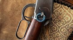 1894 Winchester in 25-35. This one has been upgraded with fire sights held in place with Kevlar.