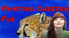How I Painted This Cheetah With Voice Over