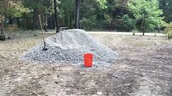 HOW TO MOVE 15 TONS OF GRAVEL BY HAND