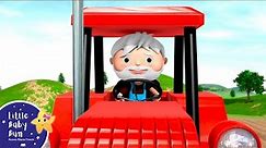 Tractor Song | Vehicle Song for Kids | Nursery Rhymes & Kids Songs | Learn with Little Baby Bum