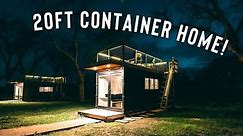 *tiny* 20FT SHIPPING CONTAINER HOME! | Full Airbnb Tour!