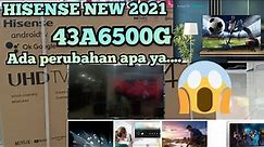 UNBOXING REVIEW HISENSE A6 Series 43A6500 New 2021