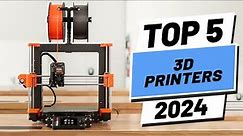 Top 5 BEST 3D Printers of (2024)