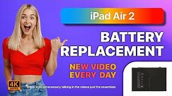 iPad Air 2 battery replacement | How to change iPad battery | Battery repair guide