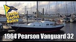 SOLD!!! 1964 Pearson Vanguard Sailboat for sale at Little Yacht Sales, Kemah Texas