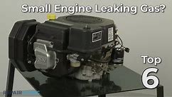 Top Reasons Small Engine Leaks Gas — Small Engine Troubleshooting