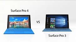 Surface Pro 4 vs Surface Pro 3 Hands On!