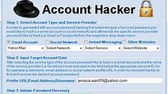 Hack Yahoo Account Passwords