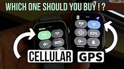 Apple Watch GPS Vs Apple Watch Cellular : Which one Should you Buy ??
