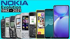 All Nokia Mobile Evolution | Oldest To Newest 1982 - 2021
