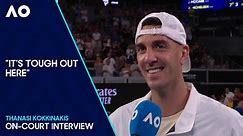 Thanasi Kokkinakis On-Court Interview | Australian Open 2024 First Round - The Global Herald