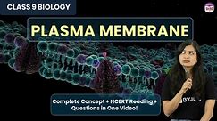 Plasma Membrane - Structure & Function | Types of Solutions | Class 9 CBSE Science