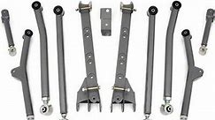Rough Country Jeep Wrangler Long Arm Upgrade Kit for 4-6 in. Lift 66300U (97-06 Jeep Wrangler TJ, Excluding Unlimited)