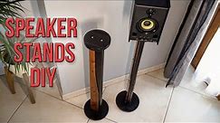 Speaker Stands DIY with a Classic-Modern look