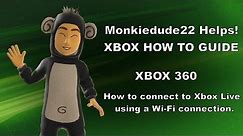 How to Connect to Xbox Live using Wi-Fi on Xbox 360
