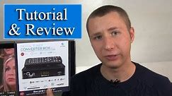 Ematic AT103B Digital Converter Box + DVR Recording Tutorial & Review