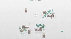 Microsoft Edge Ski slope game