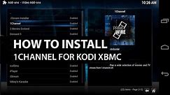 1Channel Kodi XBMC: How To Install 1Channel on Kodi XBMC