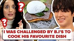 I Was Challenged By A K-Pop Star To Cook His Favourite Dish ft (B.I - 김한빈)