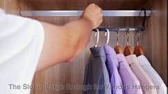 AMKUFO 6 Pack-Closet-Organizers-and-Storage, Magic-Hangers-Space-Saving-for-Clothes, Closer-Organizer-for-Closet-Organization, Space-Saver-Hanger-Organizer-for-Multipurpose, Dorm-Room-Essentials