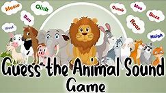 Animal Sounds for Kids | Guess the Animal Sound Game | Animal Sounds Quiz