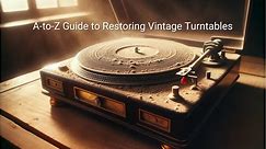 Reviving the Classics: The Complete A-to-Z Guide to Restoring Vintage Turntables & Basic Maintenance