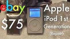 Broken iPod 1st Generation eBay Purchase - 20th Year iPod Anniversary - Apple Demo
